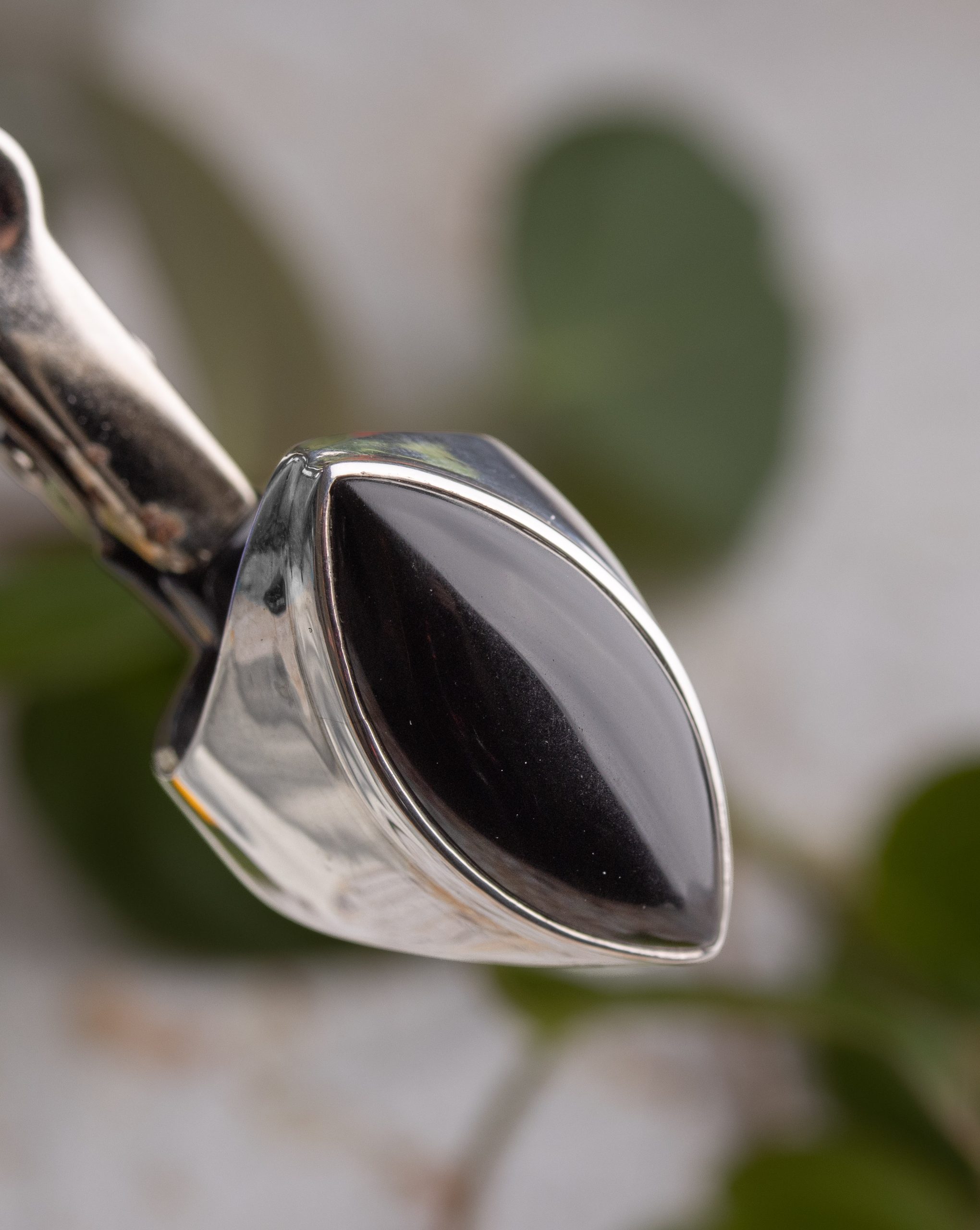 Navette Onyx Ring - Image 4