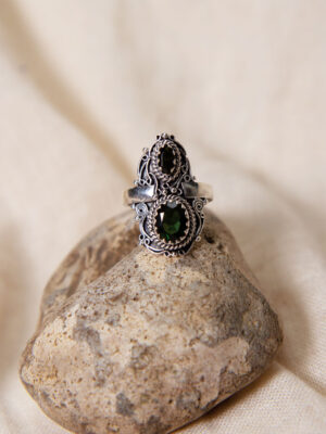 Green Tourmaline Ring