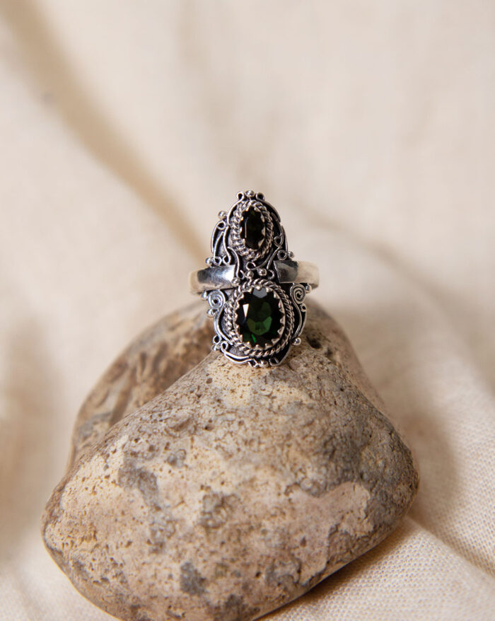 Green Tourmaline Ring