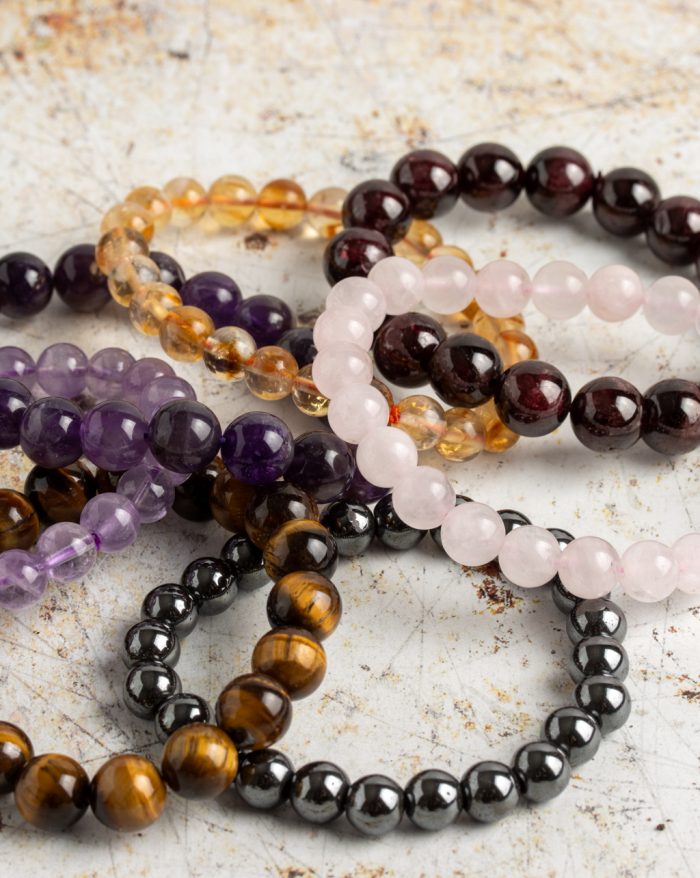 Crystal bracelet by Elements by Nature, featuring natural gemstones in an elegant and timeless design.