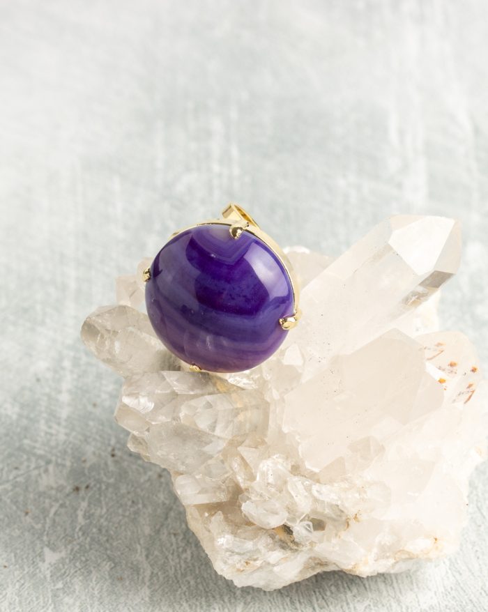 Agate Stone Ring - Image 5