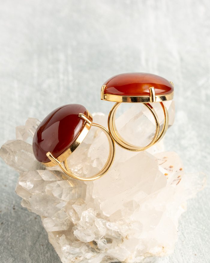 Agate Stone Ring - Image 3